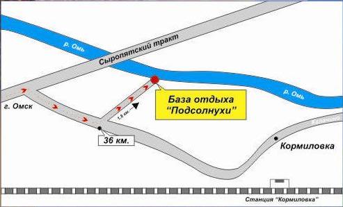 Карта омск сыропятский тракт
