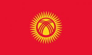 флаг киргизии